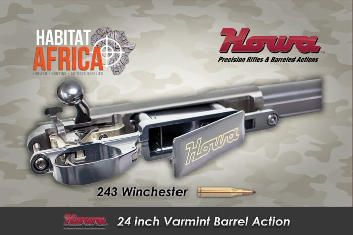 Howa 243 Win Barrel Action Habitat Africa