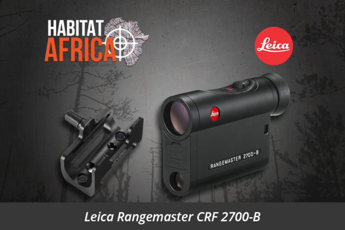 Leica Rangemaster CRF 2700-B Rangefinder + Adapter Combo - Habitat Africa | Gun Shop | South Africa