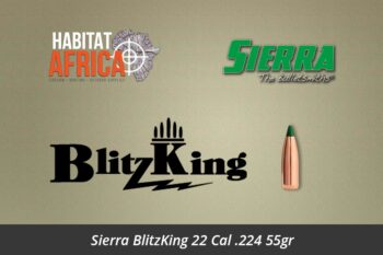Sierra BlitzKing 22 Cal .224 55gr Bullets 100pts