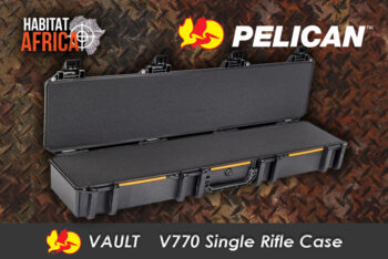 Pelican Vault V770 Single Rifle Case Habitat Africa open view