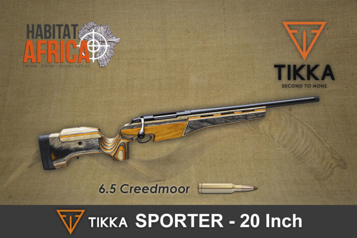 Tikka Sporter 6.5 CM 20 Inch Habitat Africa