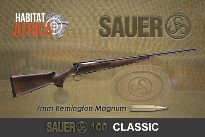 Sauer 100 Classic 7mm Remington Magnum Habitat Africa
