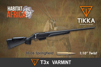 Tikka T3x 30-06 Springfield Varmint 1:10″ Twist