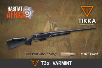 Tikka T3x 300 Winchester Short Magnum Varmint 1:10″ Twist