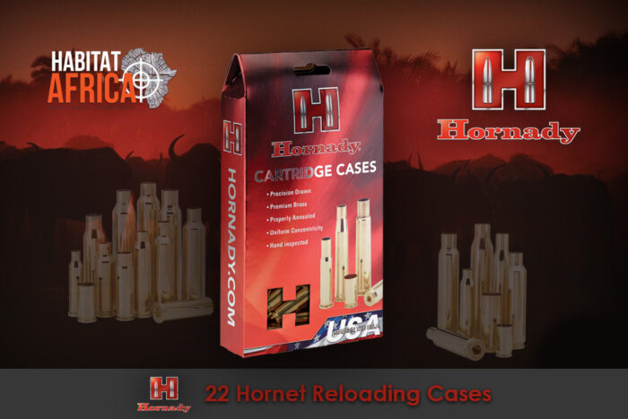 Hornady 22 Hornet Reloading Brass Cases Habitat Africa