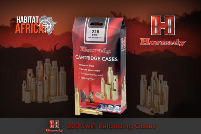 Hornady 220 Swift Reloading Brass Cases Habitat Africa