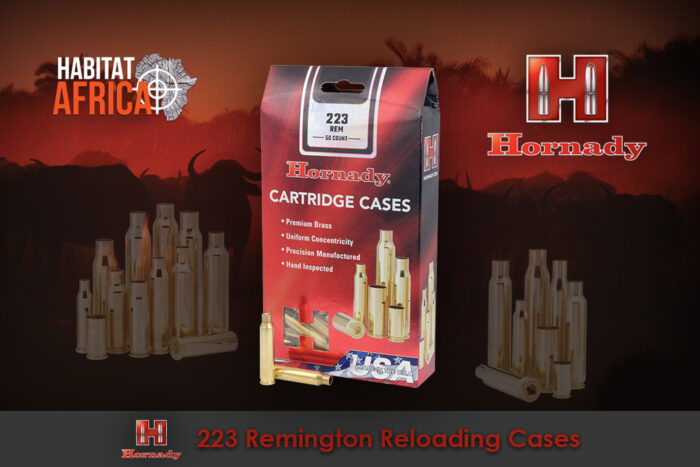 Hornady 223 Remington Reloading Brass Cases Habitat Africa