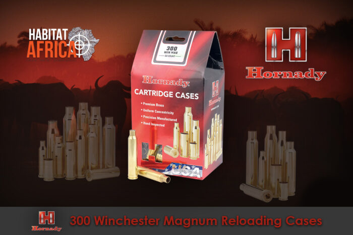 Hornady 300 Winchester Magnum Reloading Brass Cases Habitat Africa