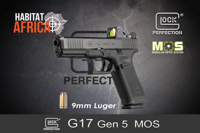 Glock 17 Gen 5 MOS 9mm Luger Habitat Africa 1