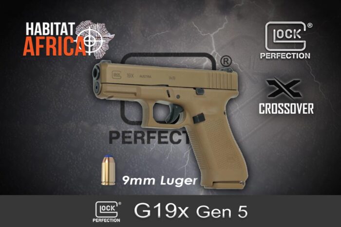 Glock 19x Gen 5 9mm Par Habitat Africa 1