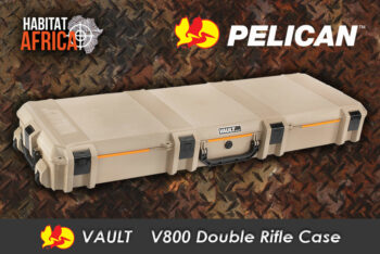 Pelican V800 Vault Double Rifle Case Tan