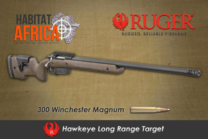 Ruger Hawkeye Long Range Target 300 Win Mag Rifle Habitat Africa