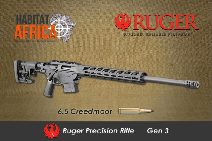 Ruger Precision Rifle 6.5 Creedmoor Habitat Africa