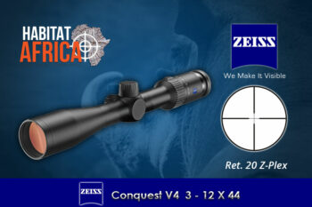 ZEISS Conquest V4 3-12×44 RifleScope Reticle 20 Z-Plex