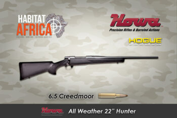 Howa 22 inch Black All Weather 6.5 Creedmoor Hunter