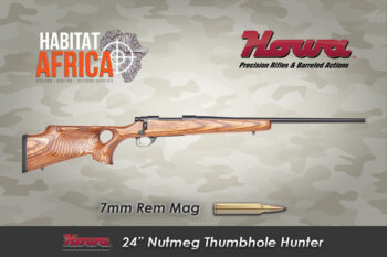 Howa 24 inch 7mm Rem Mag Nutmeg Thumbhole Hunter