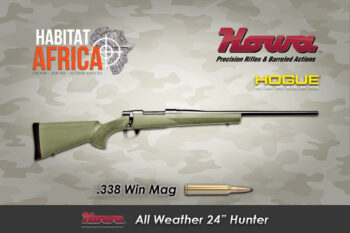 Howa 24 inch Olive All Weather 338 Win Mag Hunter