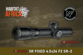 NightForce Competition SR-2 Fixed 4.5×24 Riflescope