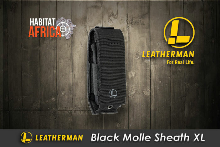 Leatherman-Black-Molle-Sheath-XL-Habitat-Africa-Front