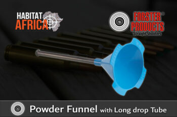 Forster Powder Funnel with long drop tube