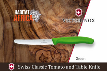 Victorinox Swiss Classic Tomato and Table Knife Green
