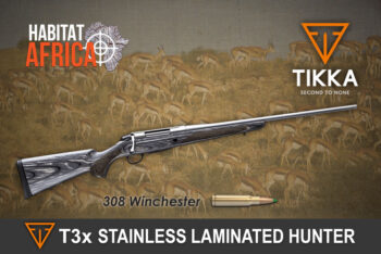 Tikka T3x 308 Winchester Stainless Laminated Hunter