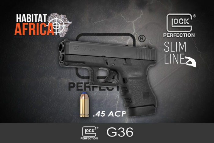 Glock-36-Slimline-Subcompact-45-Auto-Habitat-Africa-Pistols - New