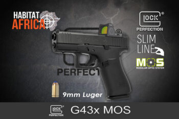 Glock 43X Slimline MOS Subcompact  9mm Luger Pistol