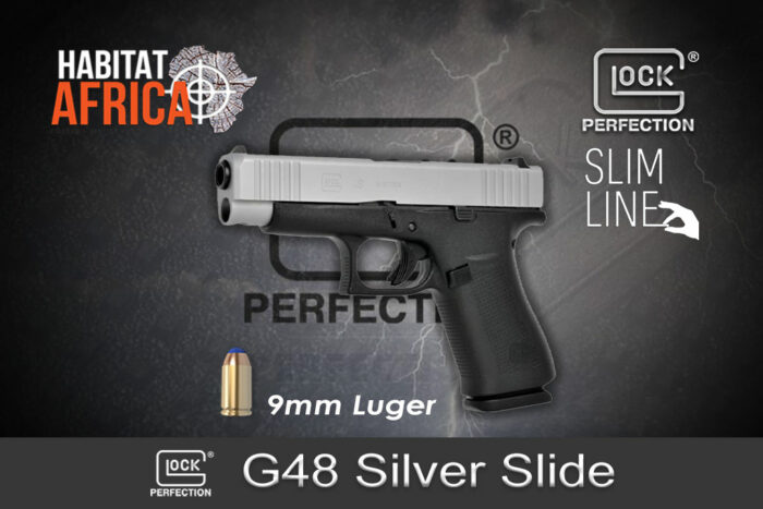 Glock-48-Silver-Slide-Slimline-Compact-9mm-Luger-Habitat-Africa-Pistols