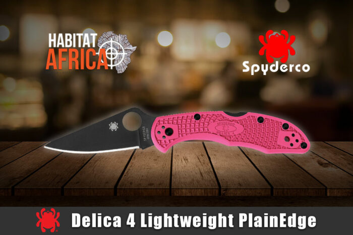 Spyderco-Delica-4-Lightweight-Black-Blade-PlainEdge-Pink-Habitat-Africa-1