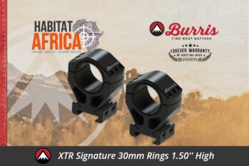 Burris XTR Signature 30mm Rings 1.50” High Height