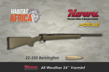 Howa Varmint 24 inch 22-250 Remington Blued All Weather Olive Synthetic