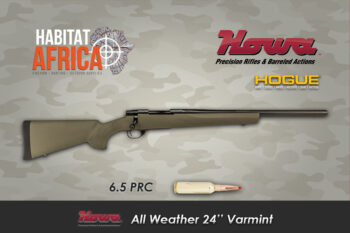Howa Varmint 24 inch 6.5 PRC Blued All Weather Olive Synthetic