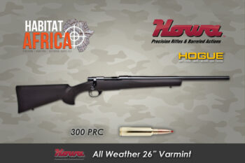 Howa Varmint 26 inch 300 PRC Blued All Weather Black Synthetic