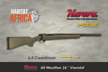 Howa Varmint 26 inch 6.5 Creedmoor Blued All Weather Olive Synthetic