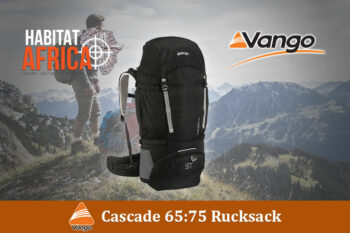 Vango Cascade 65:75 Rucksack Black
