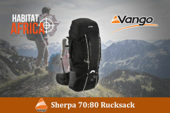 Vango Sherpa 70:80 Rucksack Black