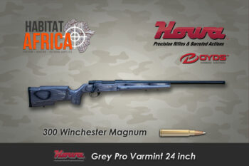 Howa 24 inch 300 Win Mag Pepper Laminate Pro Varmint