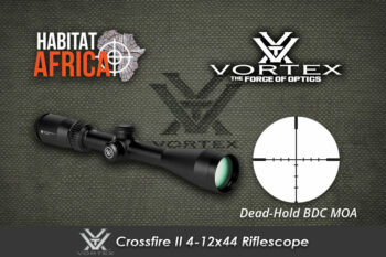 Vortex Crossfire II 4-12×44 Riflescope Dead-Hold BDC MOA Reticle
