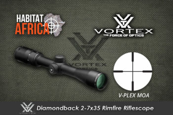 Vortex Diamondback 2-7×35 Rimfire Riflescope V-Plex MOA Reticle