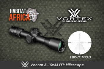 Vortex Venom 3-15×44 FFP Riflescope EBR-7C MRAD Reticle