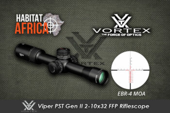 Vortex Viper PST Gen II 2-10×32 FFP Riflescope EBR-4 MOA Reticle