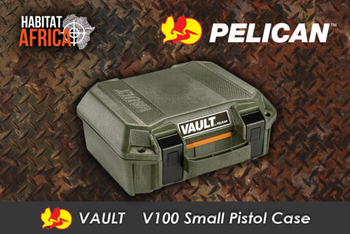 Pelican-V100-Vault-Small-Pistol-Case-OD-Green-Habitat-Africa-1