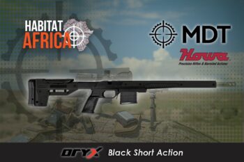 MDT Oryx Black Howa Short Action Chassis