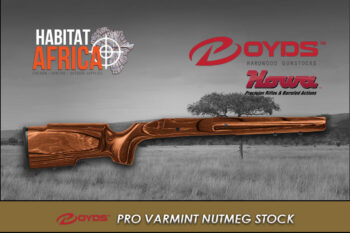 Boyds Pro Varmint Nutmeg Stock in Howa Long Action
