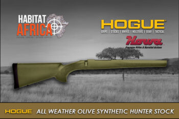 Hogue All Weather Olive Synthetic Hunter Stock in Howa Long Action