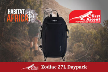 First Ascent Zodiac 27L Daypack Black