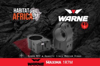 Warne Maxima 1R7M Ruger M77 1inch Medium Rings