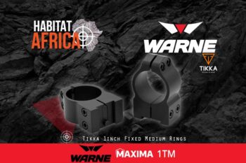 Warne Maxima 1TM Tikka 1inch Fixed Medium Rings