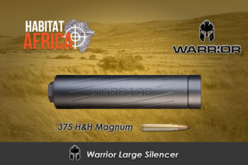 Warrior Large Silencer 375 H&H Magnum